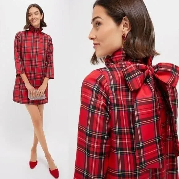 Tuckernuck Royal Stewart Tartan Daphne Dress NWT